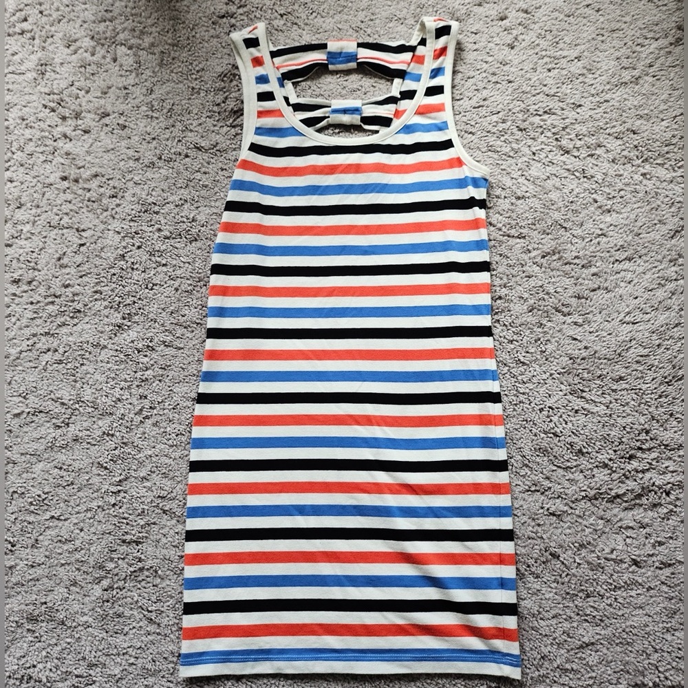 Striped Sleeveless Dress